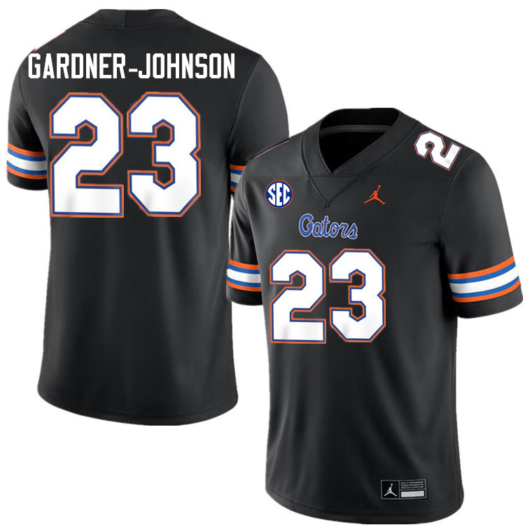 C.J. Gardner-Johnson Florida Jersey,Florida Gators #23 C.J. Gardner-Johnson Jersey Youth Uniforms-Black